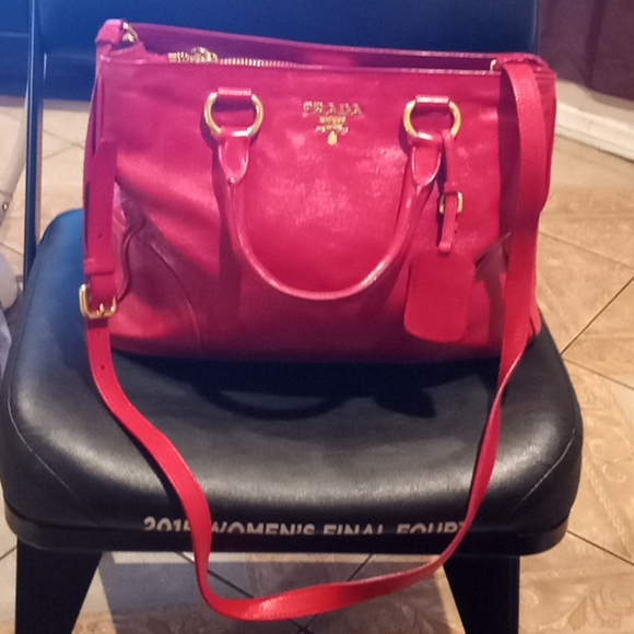 Prada vitello leather satchel bag - Picture 1 of 6